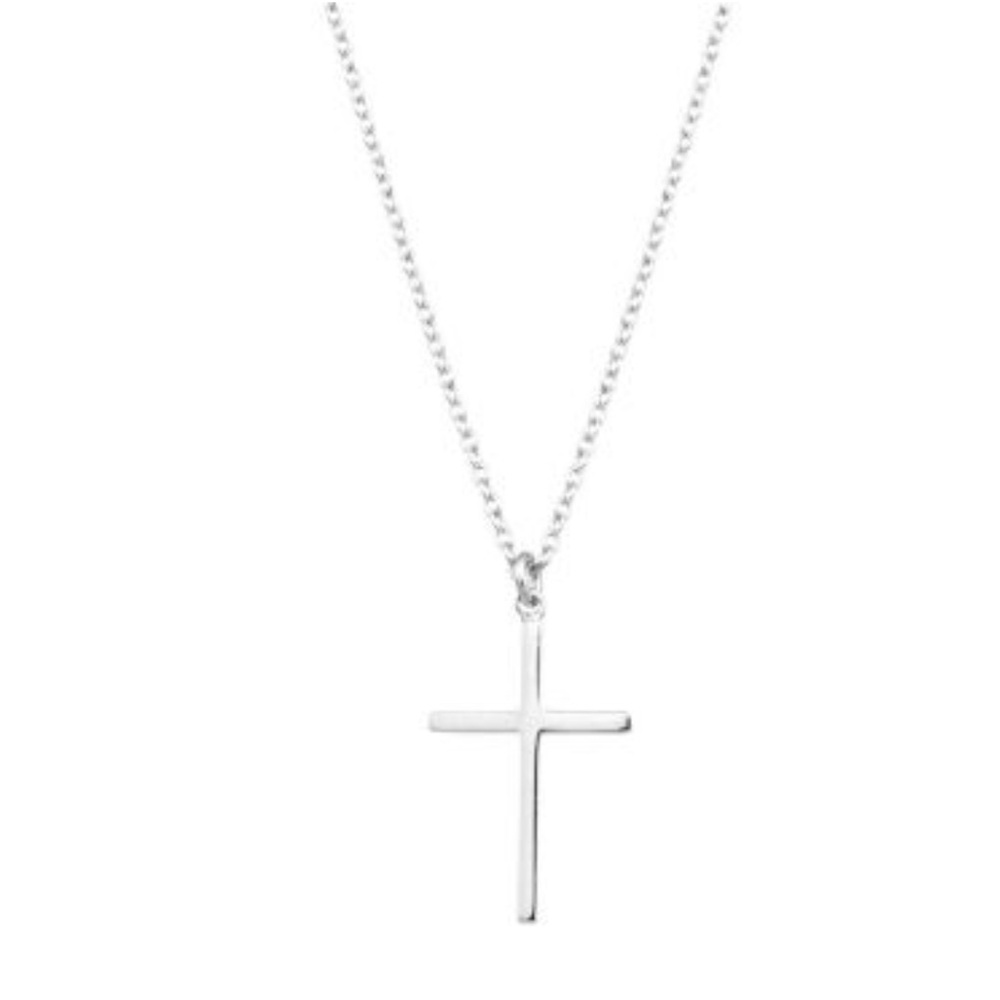 Sterling Silver Cross Necklace